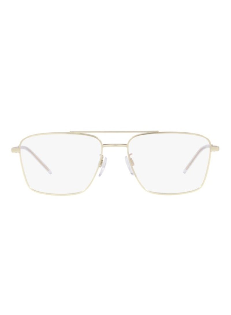 Men Rectangular Eyeglass Frame - EA1132 3002 55 - Lens Size: 55 Mm